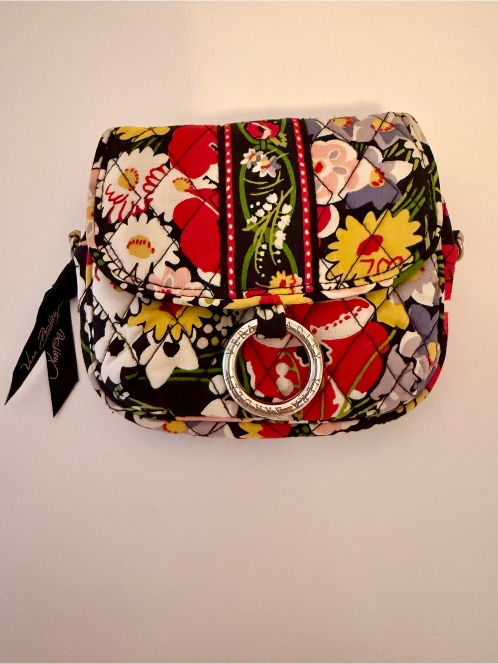 Vera Bradley Little Hip Bag in Poppy Fields